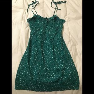 Princess Polly green floral dress